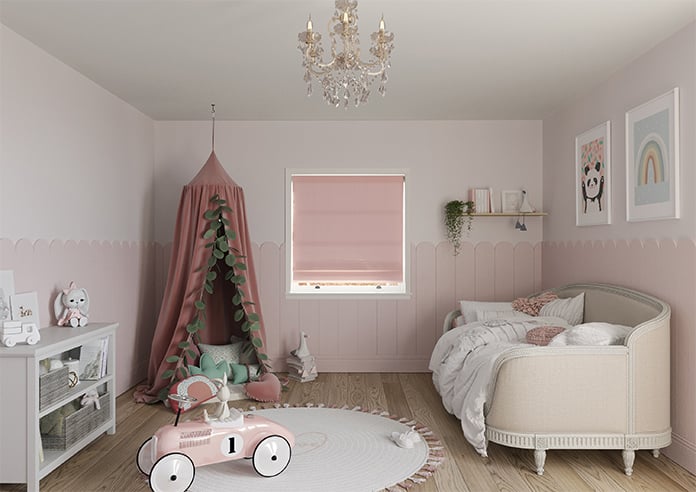 Oslo, Candy Floss - Twist&Fit Roman Blind - Image 9